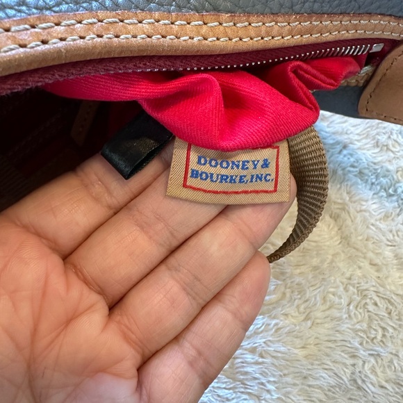 Dooney & Bourke pebbled leather gray purse - Picture 13 of 16